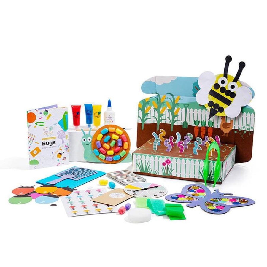 Kids Toys My Creative Box Colour & Paint | Mini Explorers Bugs Creative Box