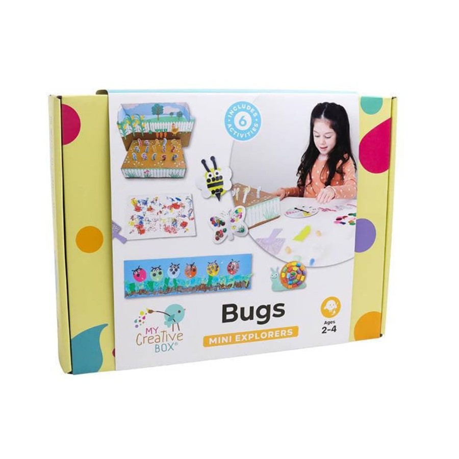 Kids Toys My Creative Box Colour & Paint | Mini Explorers Bugs Creative Box