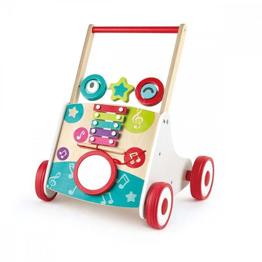 Babies & Toddlers Hape Wooden Walker Wagons | My First Musical Walker