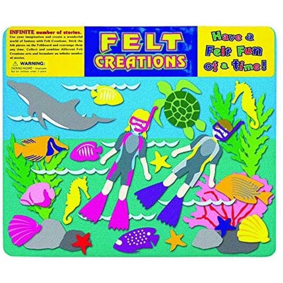 Kids Toys Felt Creations Literacy & Language | Aquatic Diving - Story Board