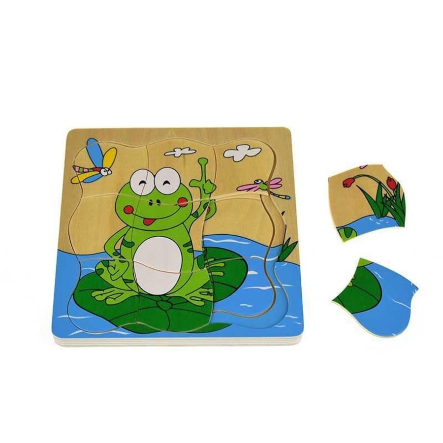 Kids Toys Kaper Kidz Literacy & Language | Frog Life Cycle 4 Layers