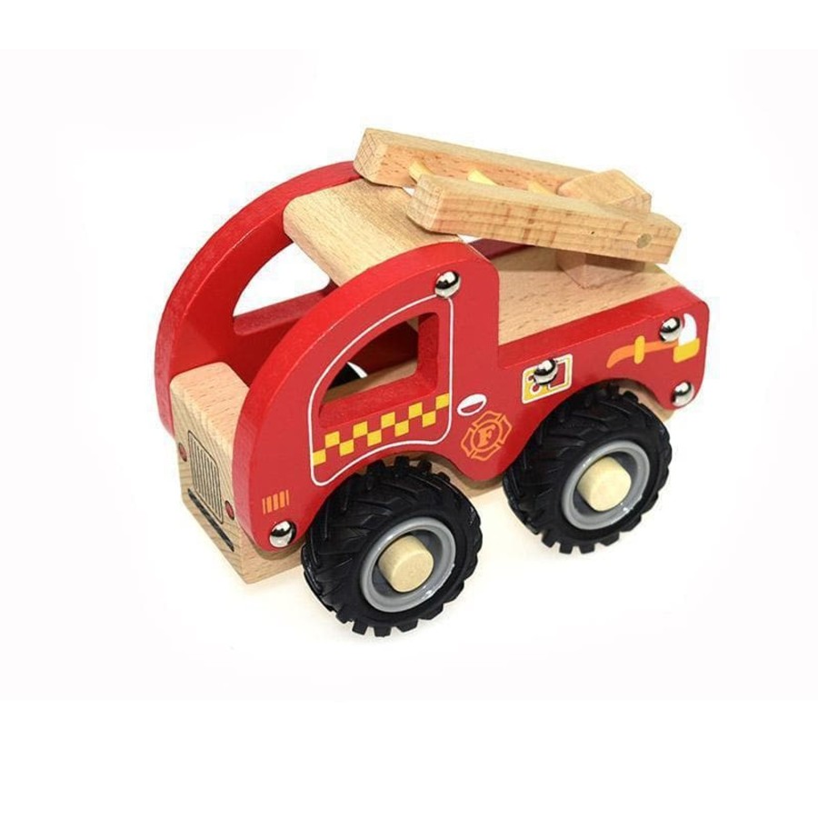 Kids Toys Koala Dream Fire Truck Toys | Wooden Fire Engine