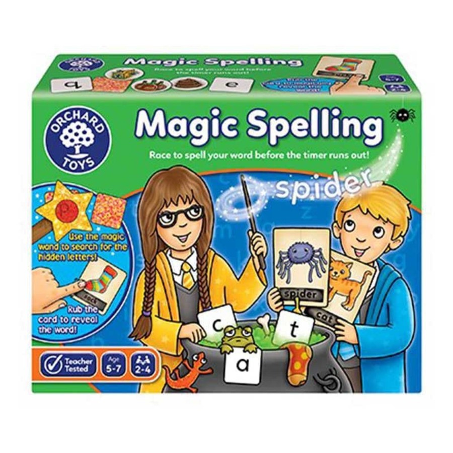 Kids Toys Orchard Toys Wooden Puzzles | Magic Spelling