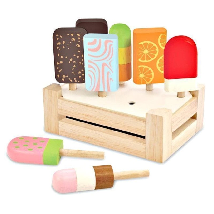 Kids Toys Im Toy Wooden Food Sets | Ice Cream Bar Set