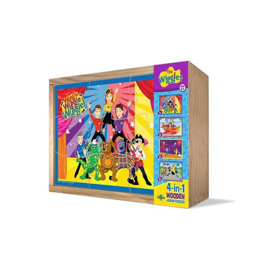 Kids Toys The Wiggles Jigsaws | The Wiggles - 4 In 1 Puzzle