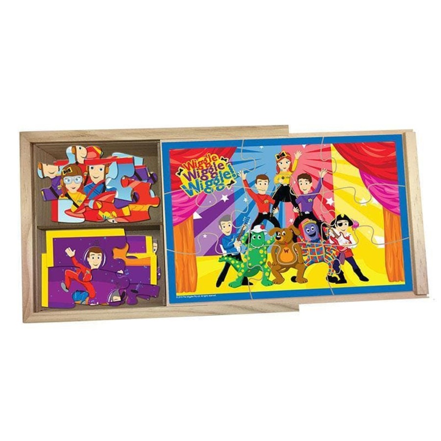 Kids Toys The Wiggles Jigsaws | The Wiggles - 4 In 1 Puzzle