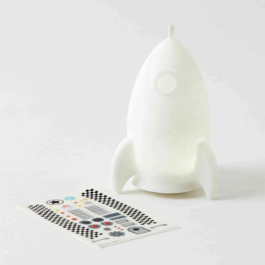 Babies & Toddlers A Little Lovely Company Playroom Decor | Rocket Night Light