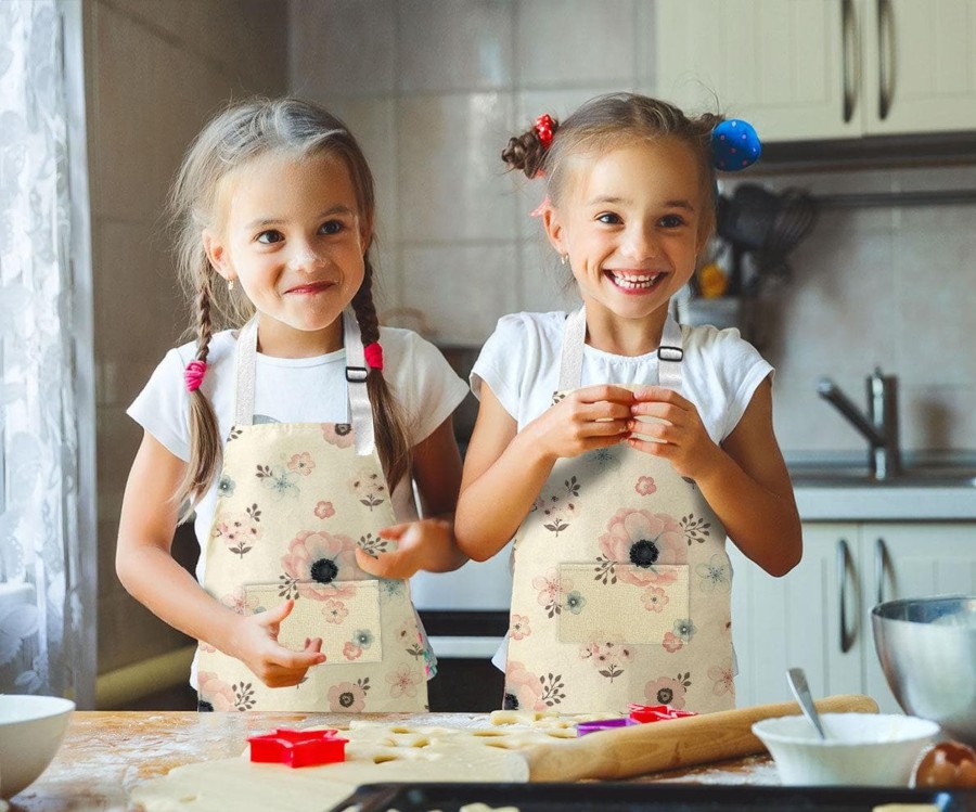 Kids Toys My Happy Helpers Kids Baking Sets | Kids Apron - Medium Cherry Blossom