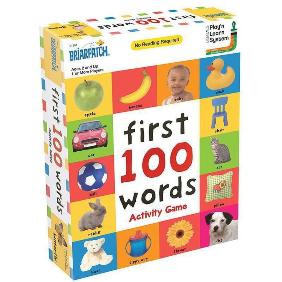 Kids Toys Briarpatch Flashcards | First 100 Words Activity Game