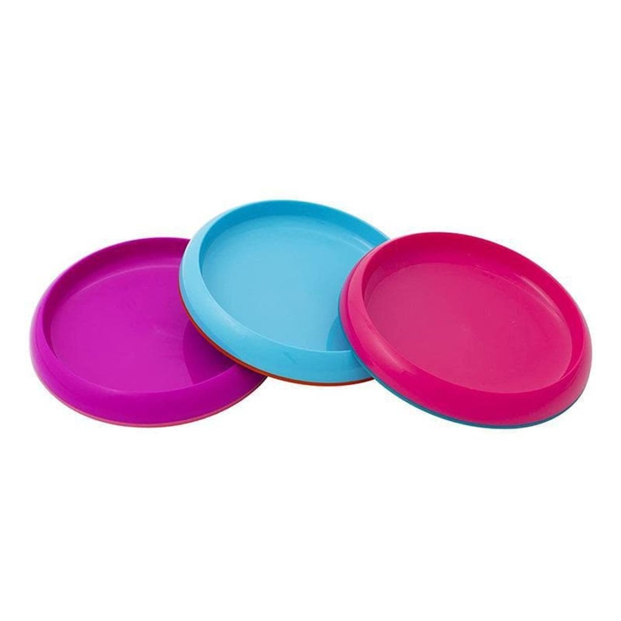 Kids Toys Boon Wooden Food Sets | Plates - 3 Pack