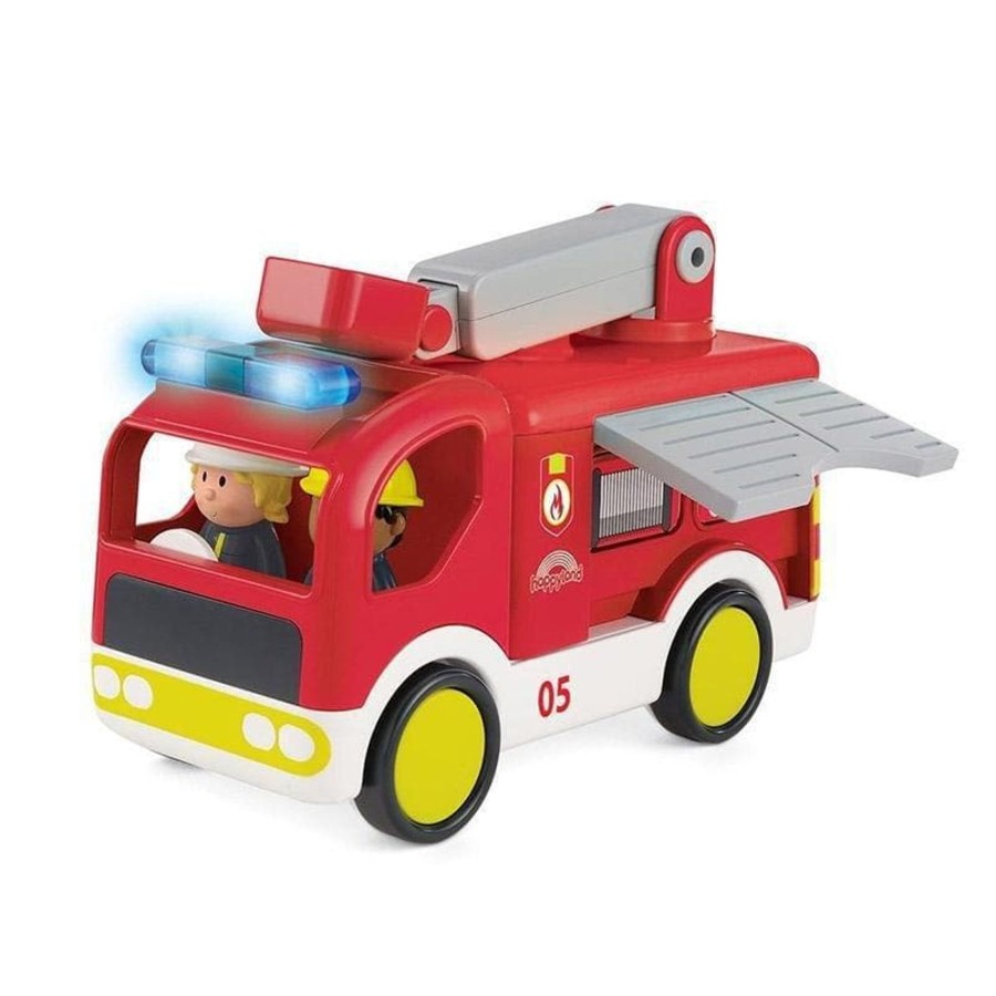 Kids Toys Early Learning Centre Fire Truck Toys | Happyland Lights And Sounds Fire Engine