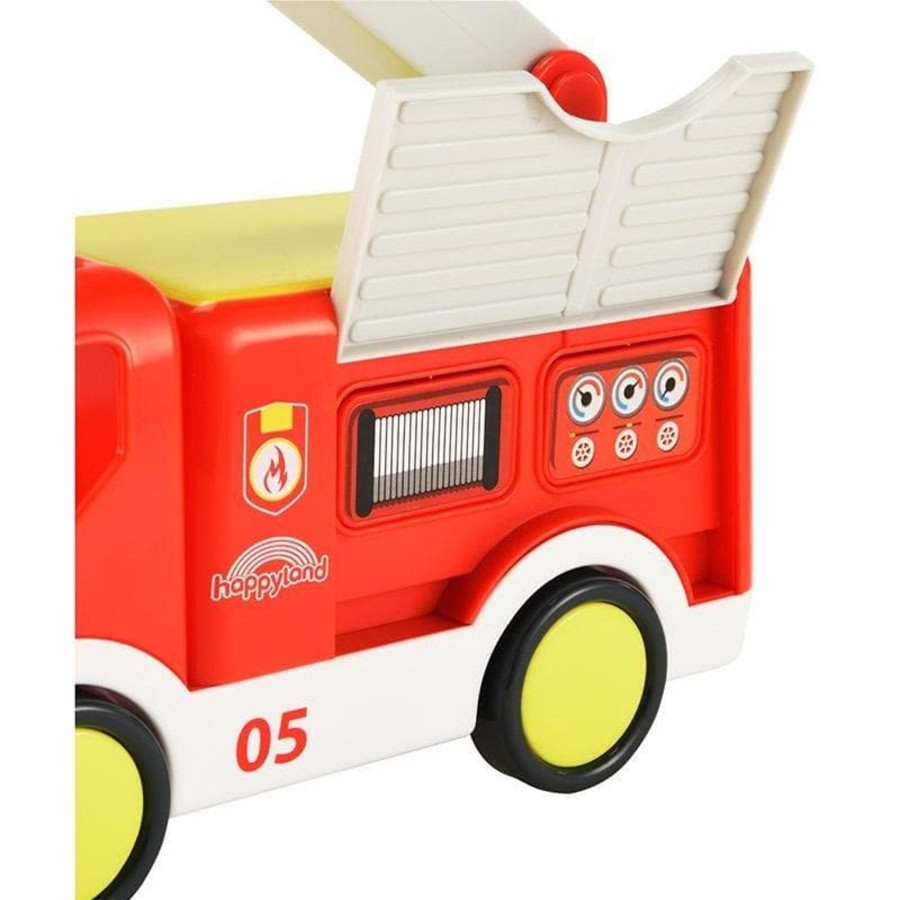 Kids Toys Early Learning Centre Fire Truck Toys | Happyland Lights And Sounds Fire Engine