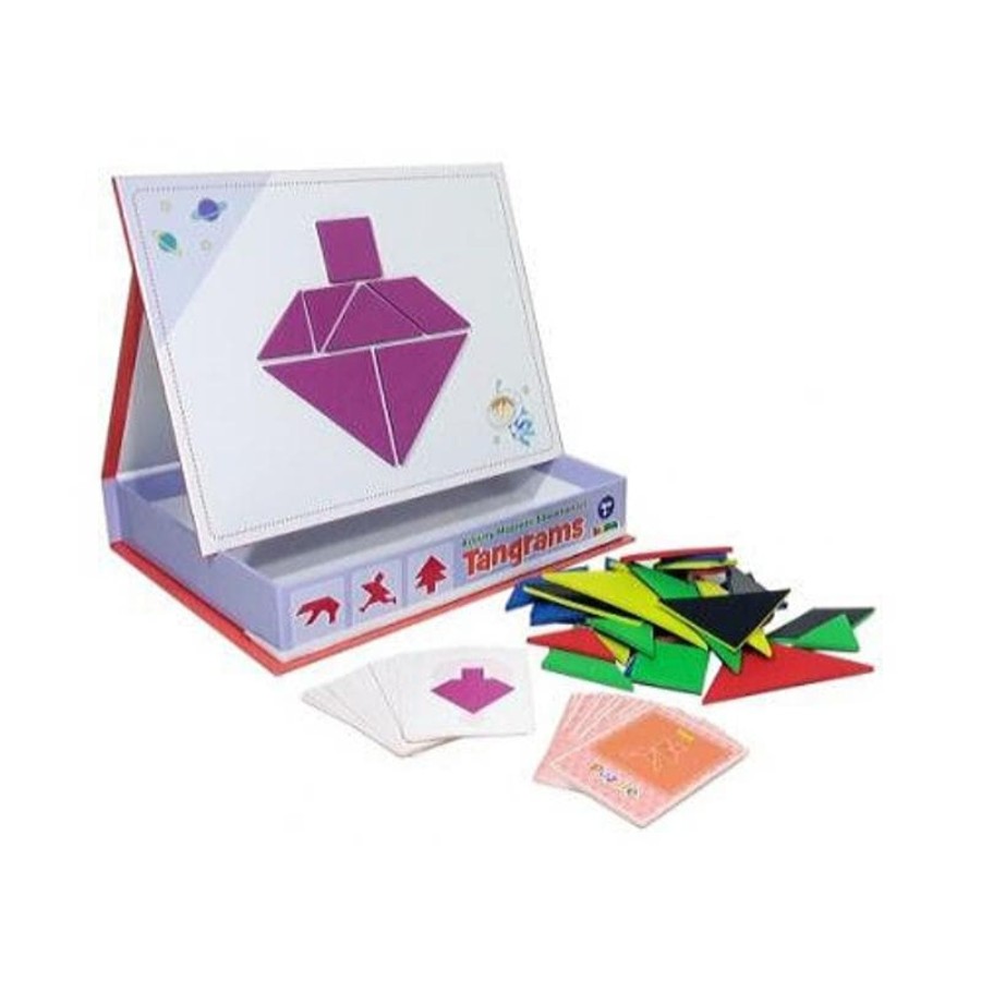 Kids Toys Inakids Magnetic Play Sets | Magnetic Activity Set - Tangrams