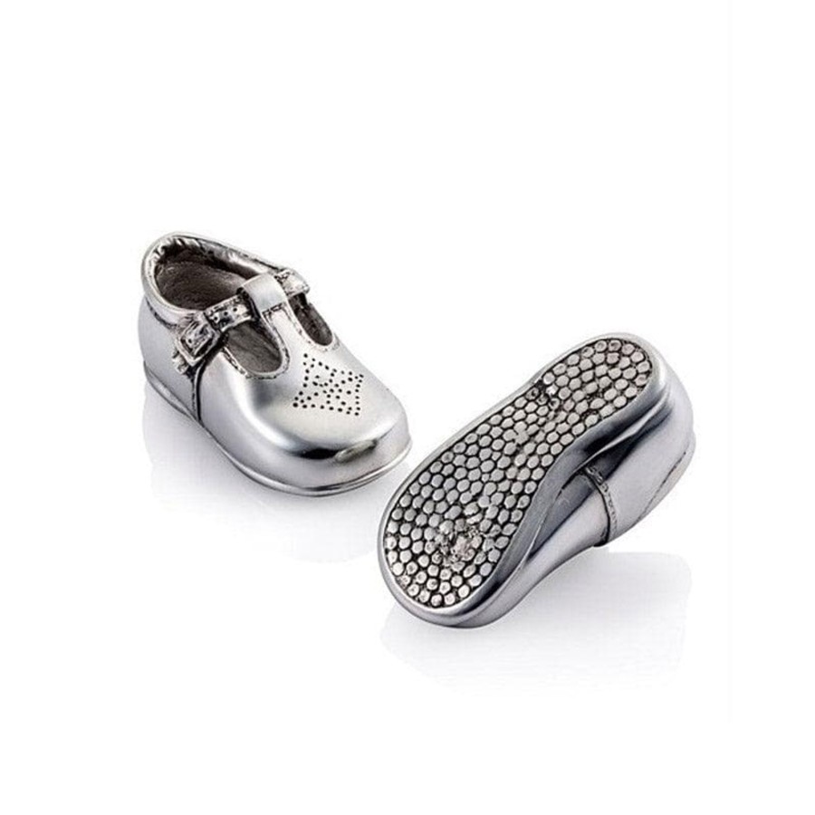 Babies & Toddlers Royal Selangor Baby Keepsakes | My First Shoes - Pewter