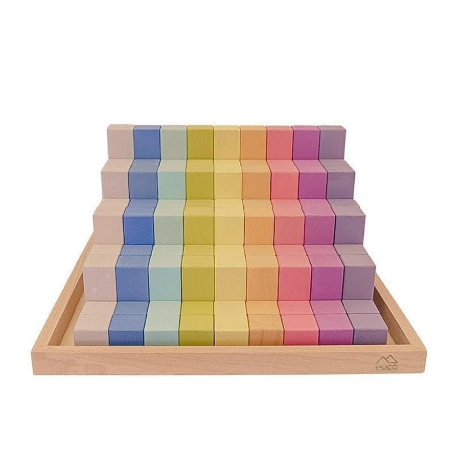 Kids Toys Euca Wooden Rainbows | Rainbow Monolith