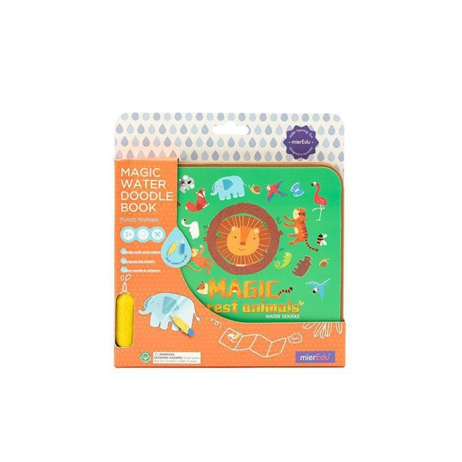 Kids Toys mierEdu Colour & Paint | Magic Water Doodle Book - Forest Animals