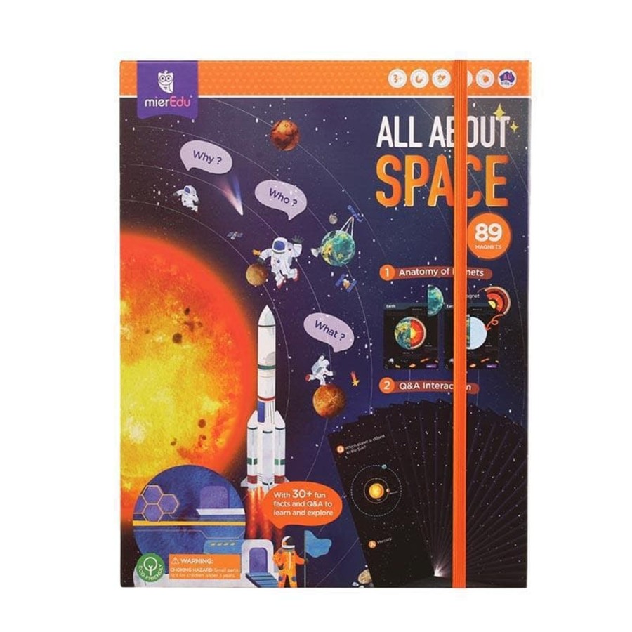 Kids Toys mierEdu Magnetic Play Sets | All About - Space