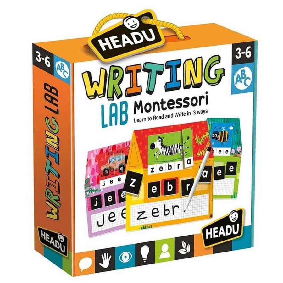 Kids Toys Headu Wooden Puzzles | Writing Lab Montessori