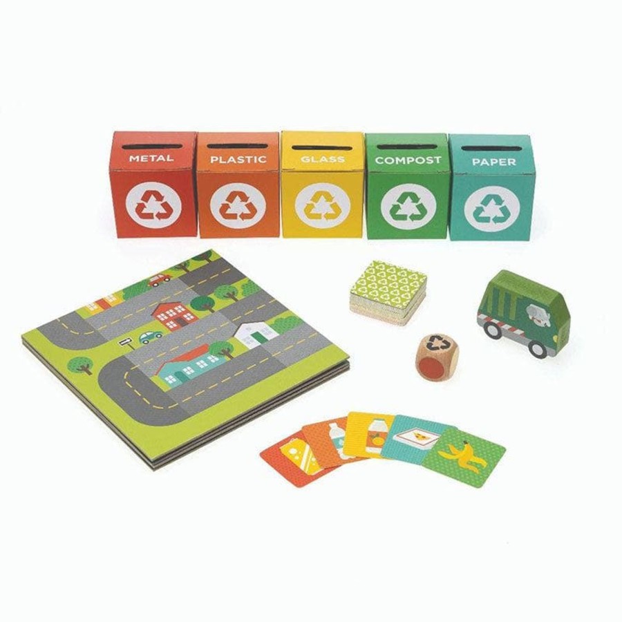 Kids Toys Petit Collage Literacy & Language | Rush To Recycle Game