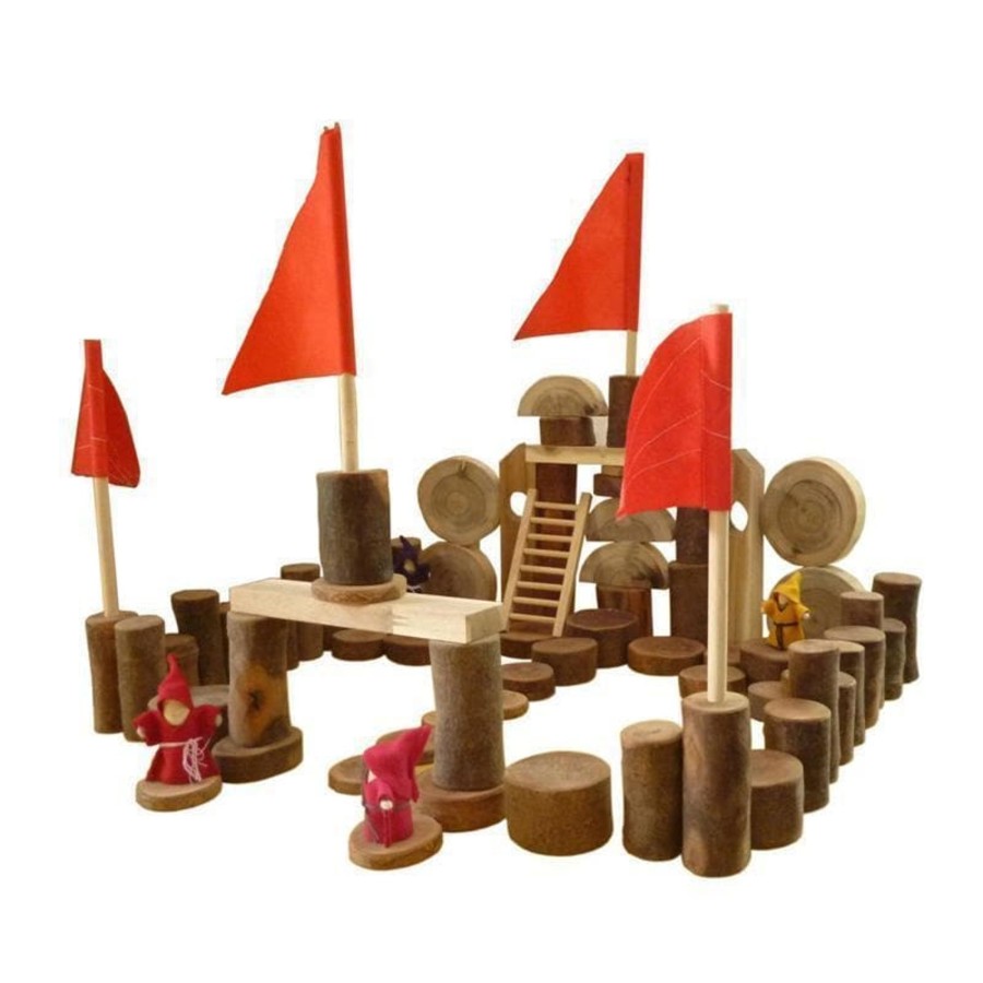 Kids Toys Qtoys Treehouse Toys | Tree Castle Block Set