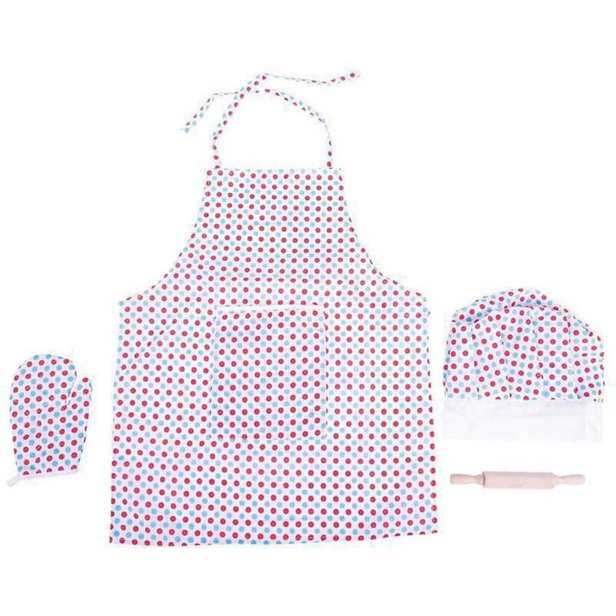 Kids Toys Bigjigs Kids Aprons | Chefs Set