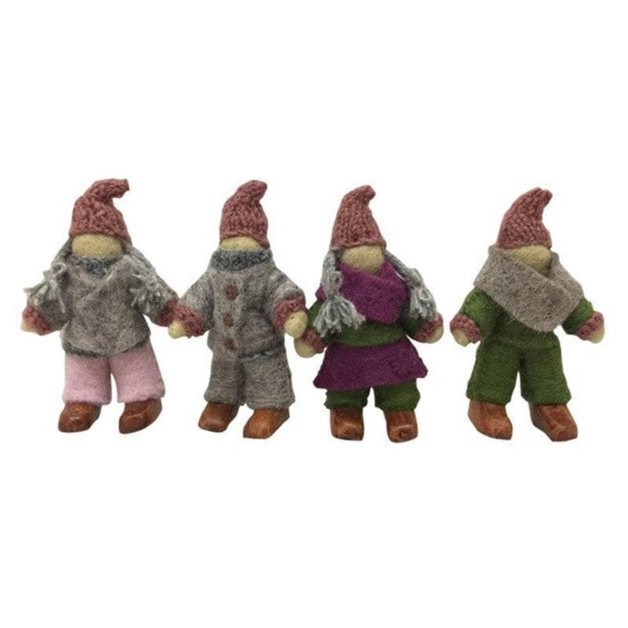 Kids Toys Papoose Felt Toys | Woodland Fairy Family - Small