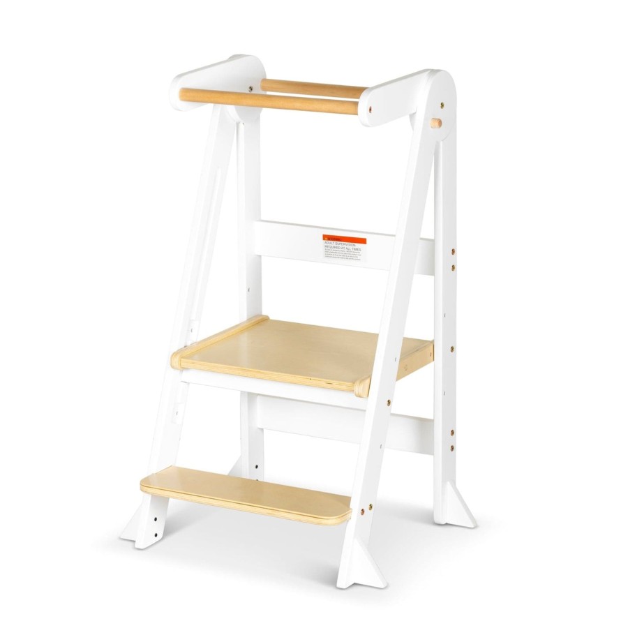 Learning Towers Little Risers | Folding Learning Tower - White And ...