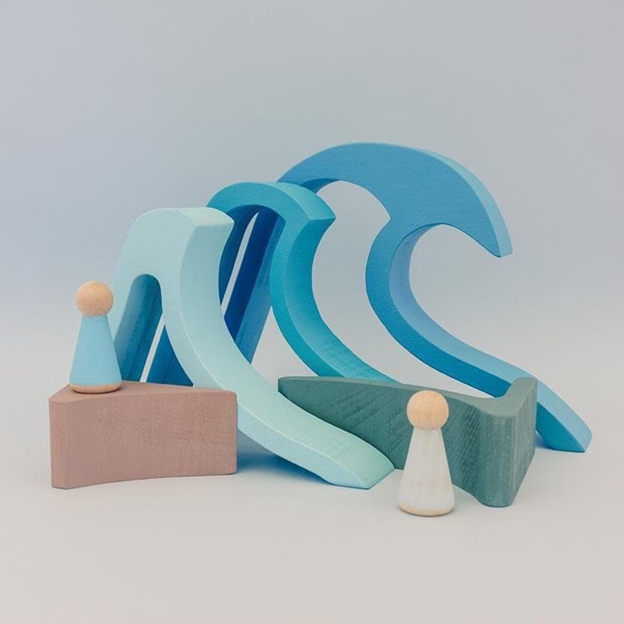 Kids Toys Euca Steiner/Waldorf Inspired | Water Stacker