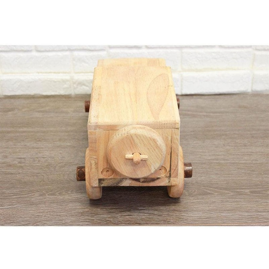 Kids Toys Qtoys Wooden Toy Cars | Natural Wooden Car