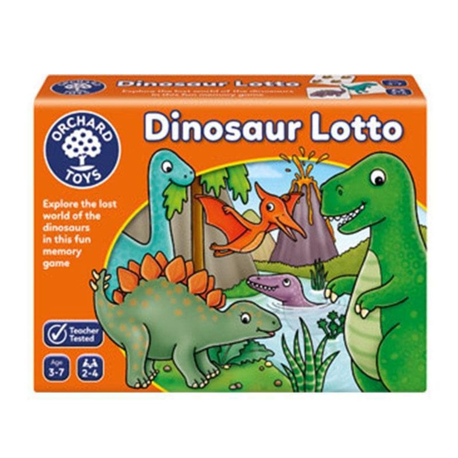 Kids Toys Orchard Toys Wooden Puzzles | Dinosaur Lotto