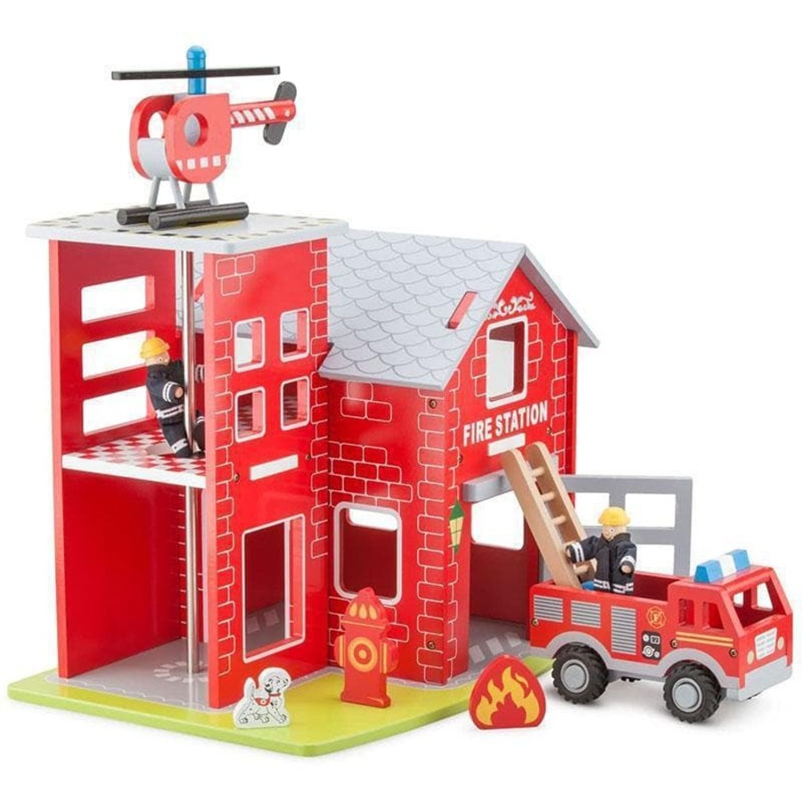 Kids Toys New Classic Toys Fire Truck Toys | Large Fire Station