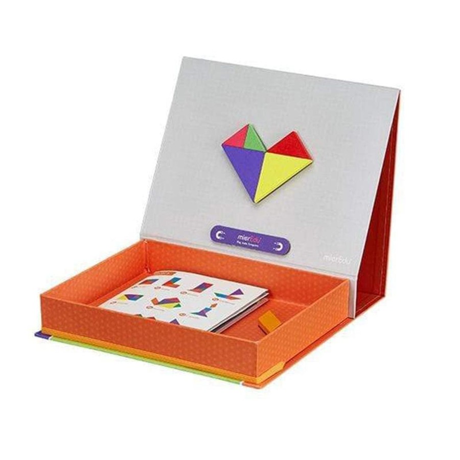 Kids Toys mierEdu Magnetic Play Sets | Magnetic Tangram - Starter Kit