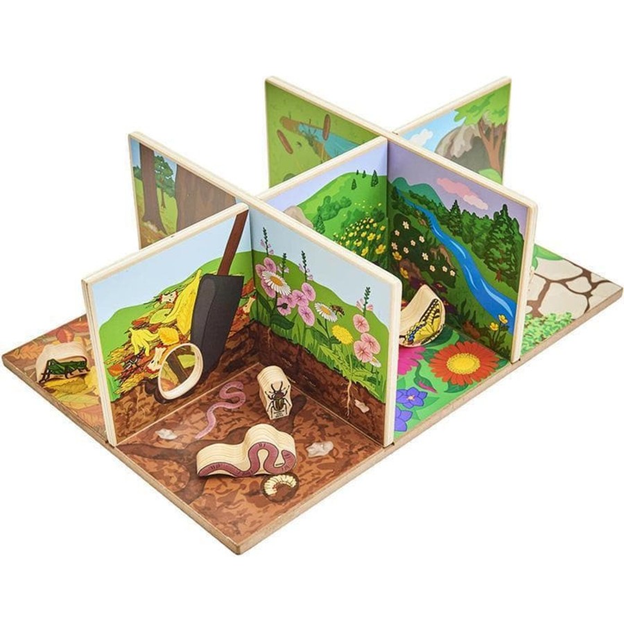 Kids Toys The Freckled Frog Small World Play | Pretend N' Play - Minibeasts