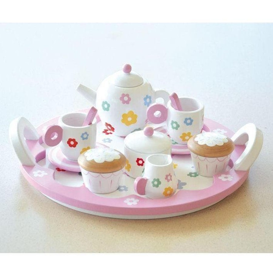 Kids Toys Indigo Jamm Kids Tea Sets | Flower Tea Party Set By Indigo Jamm