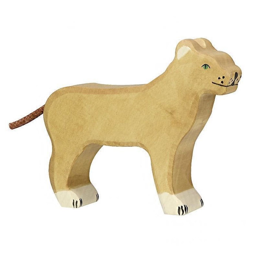 Kids Toys Holztiger Wooden Animals | Lioness