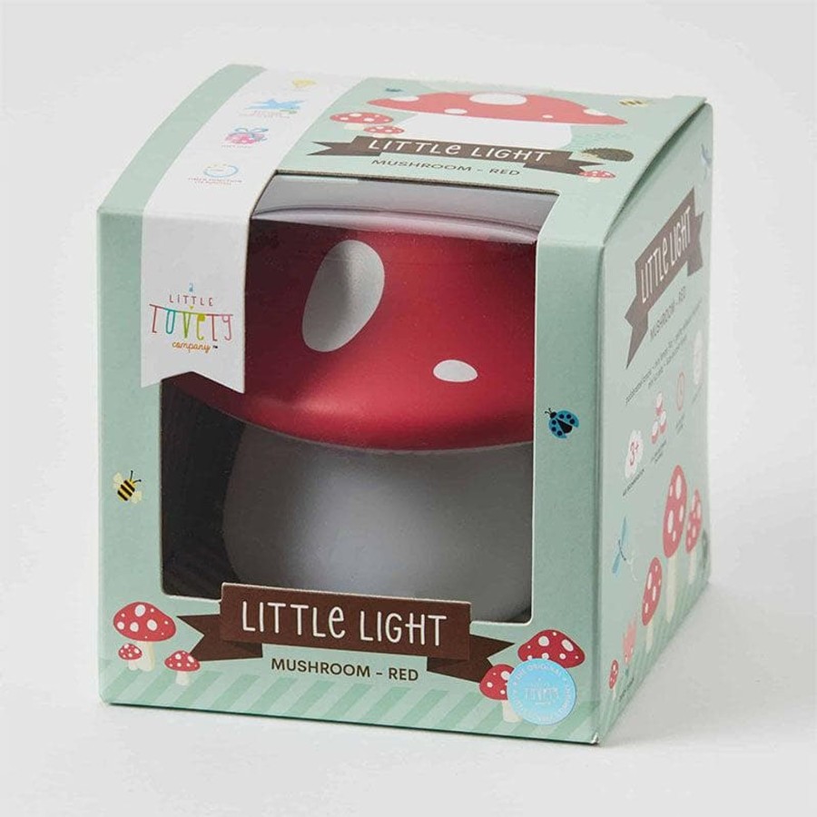 Babies & Toddlers A Little Lovely Company Playroom Decor | Mushroom Little Light