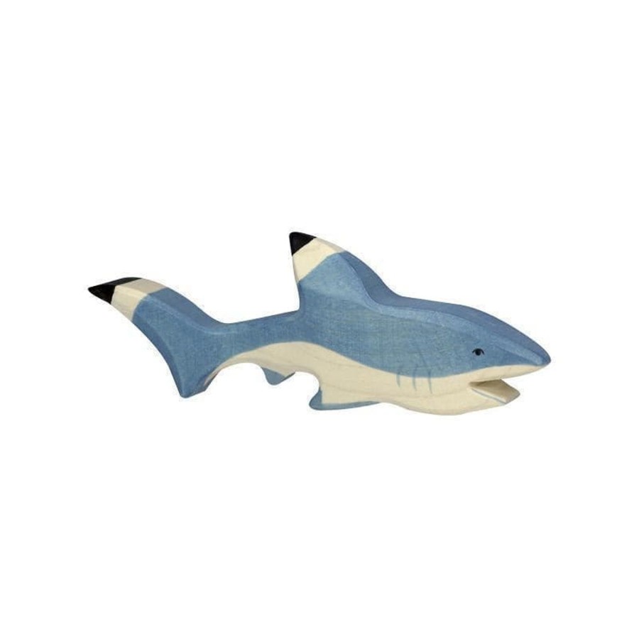 Kids Toys Holztiger Wooden Animals | Holztiger - Shark