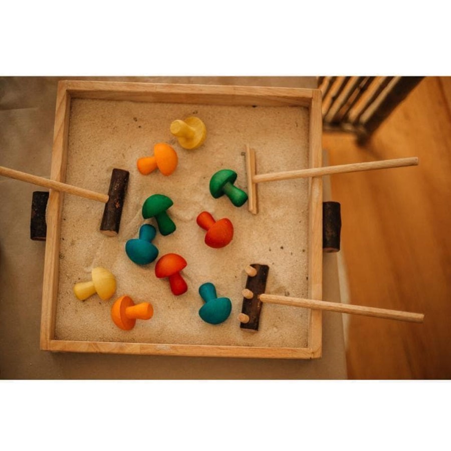 Kids Toys Qtoys Steiner/Waldorf Inspired | Sand Tray And Play Set