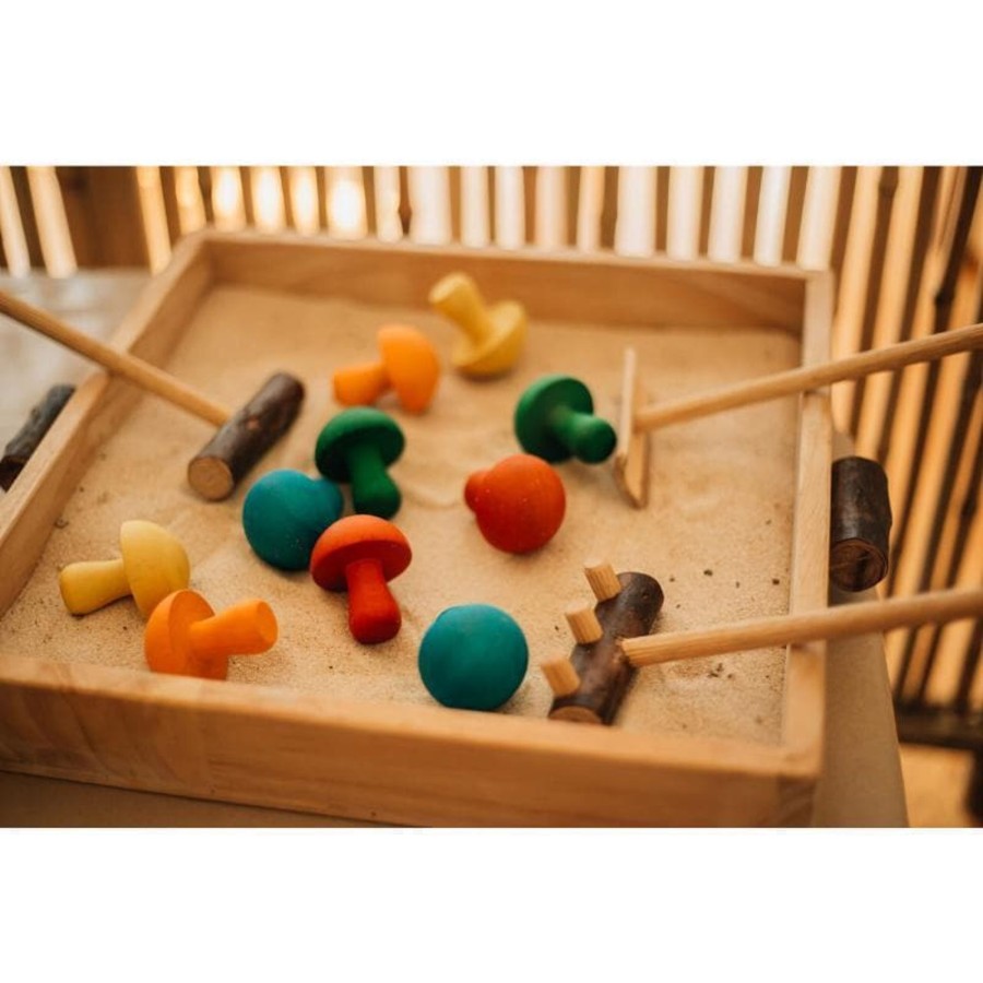 Kids Toys Qtoys Steiner/Waldorf Inspired | Sand Tray And Play Set