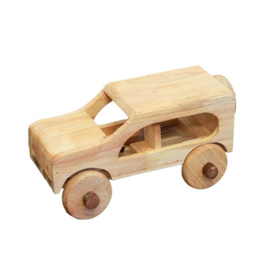 Kids Toys Qtoys Steiner/Waldorf Inspired | Wooden Crv Car