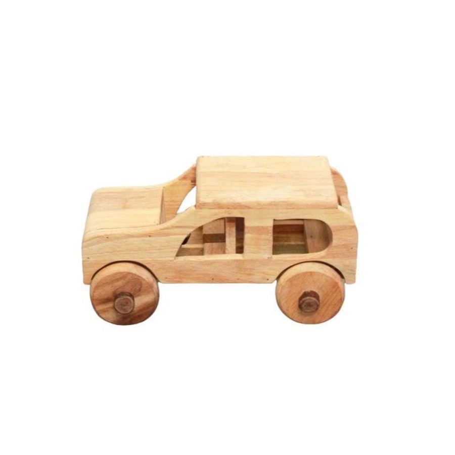 Kids Toys Qtoys Steiner/Waldorf Inspired | Wooden Crv Car