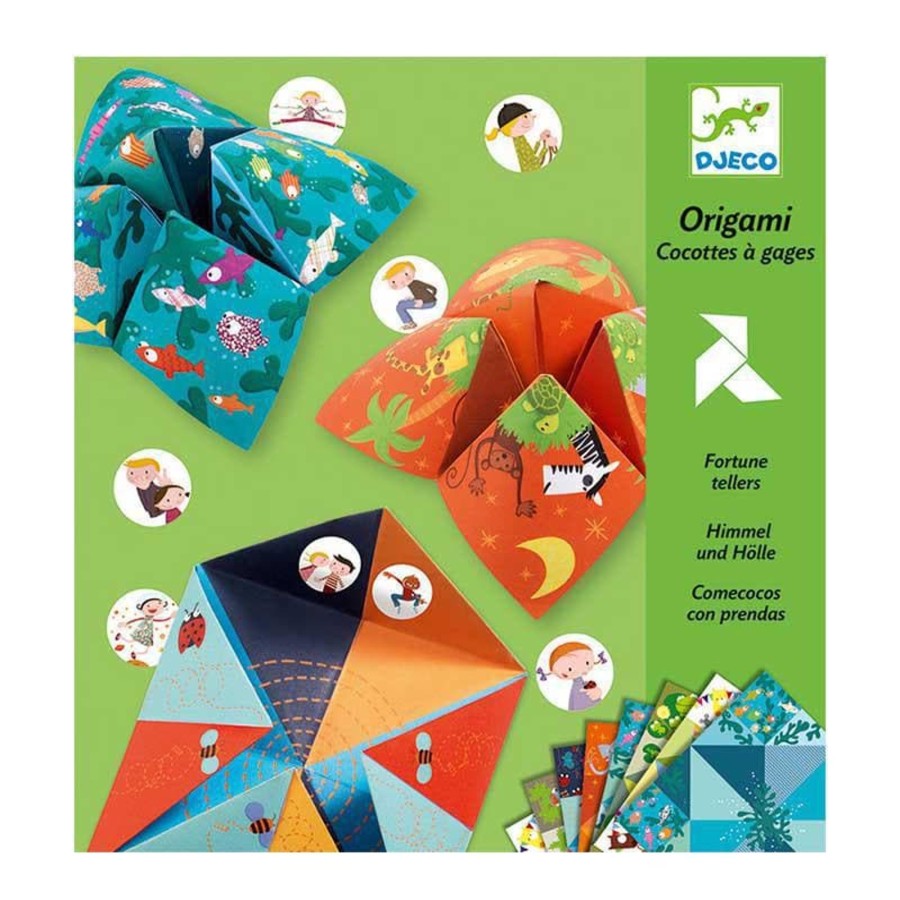 Kids Toys Djeco Colour & Paint | Bird Game Origami