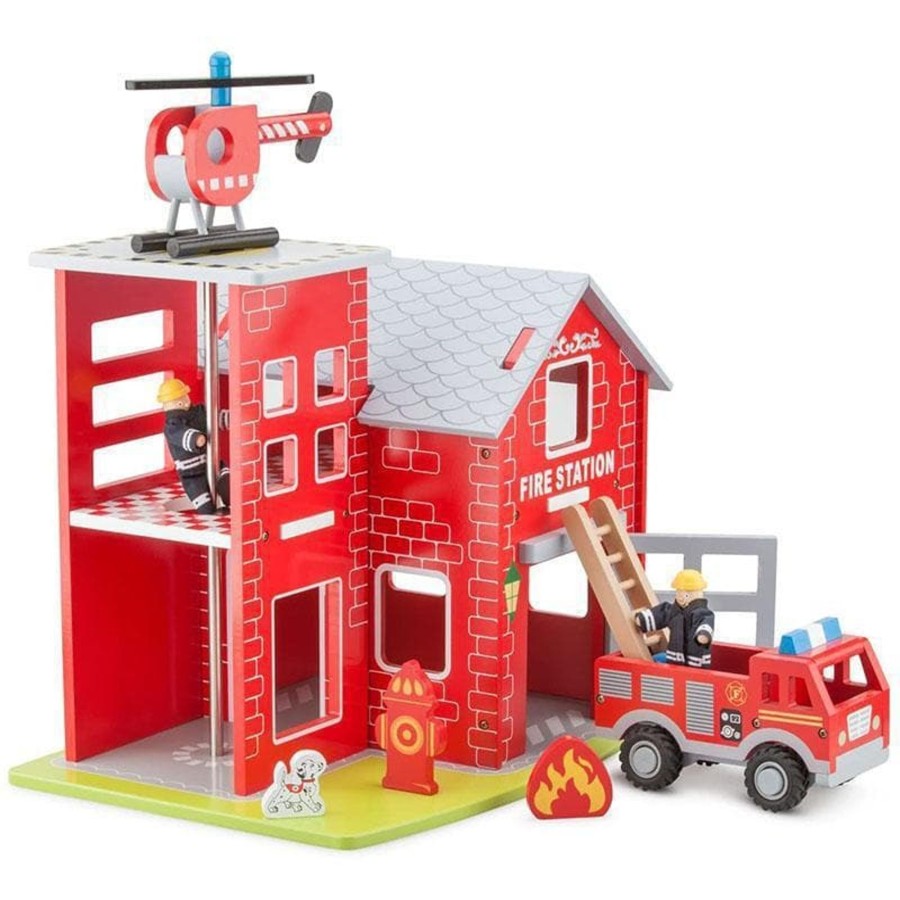 Kids Toys New Classic Toys Building Playscapes | Large Fire Station