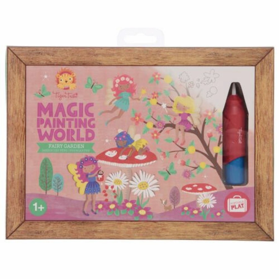 Kids Toys Tiger Tribe Colour & Paint | Magic Painting World - Fairy Garden