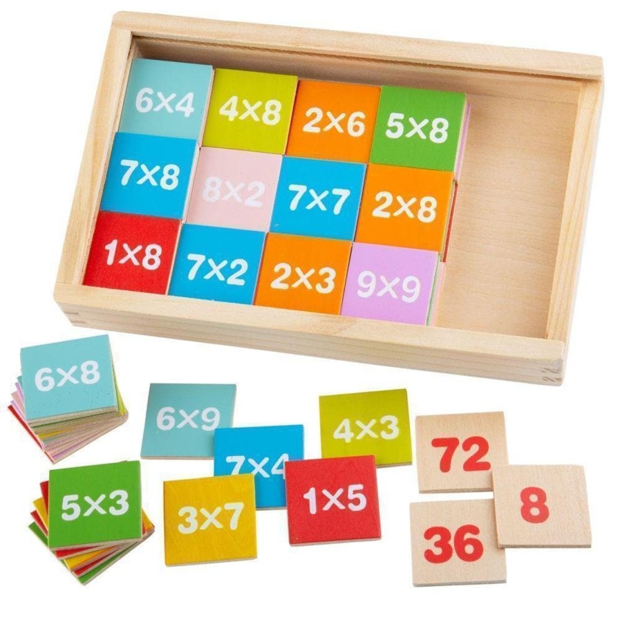 Kids Toys Bigjigs Montessori Toys | Times Table Box