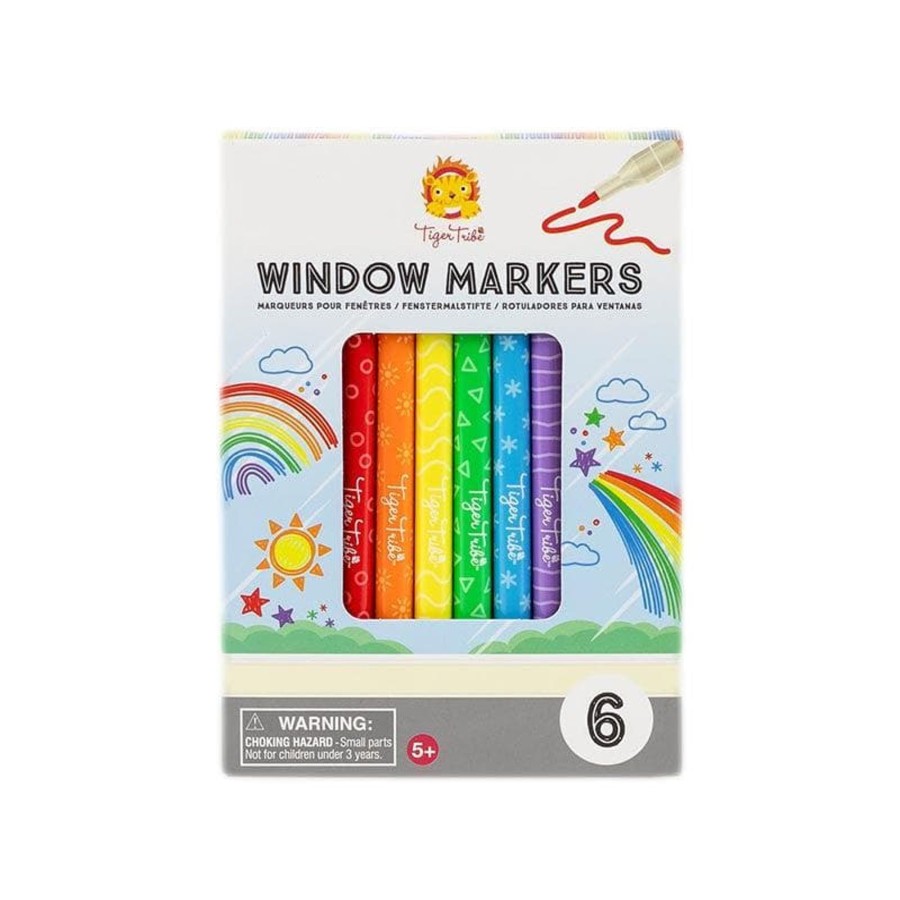 Kids Toys Tiger Tribe Colour & Paint | Window Markers