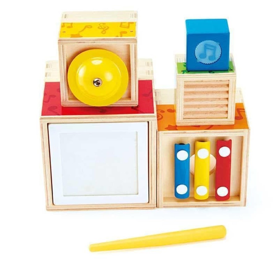 Babies & Toddlers Hape Stacking Toys | Stacking Music Set