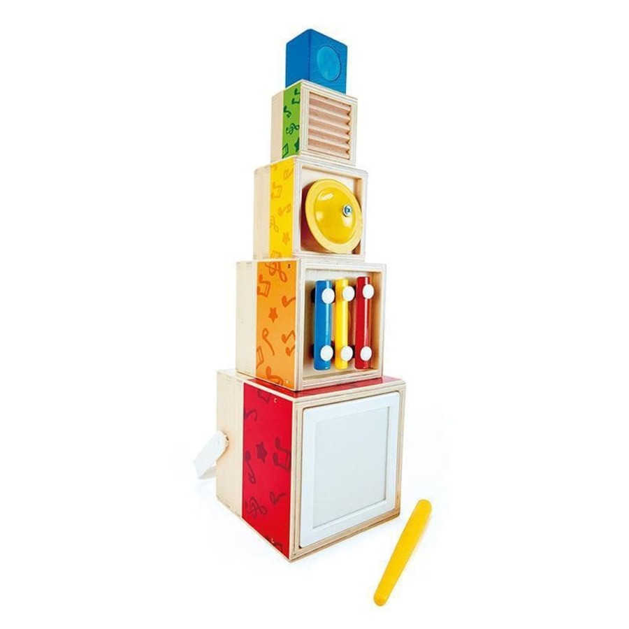 Babies & Toddlers Hape Stacking Toys | Stacking Music Set