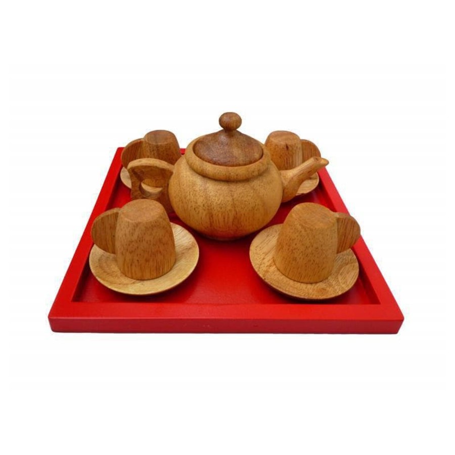 Kids Toys Qtoys Steiner/Waldorf Inspired | Japanese Tea Set