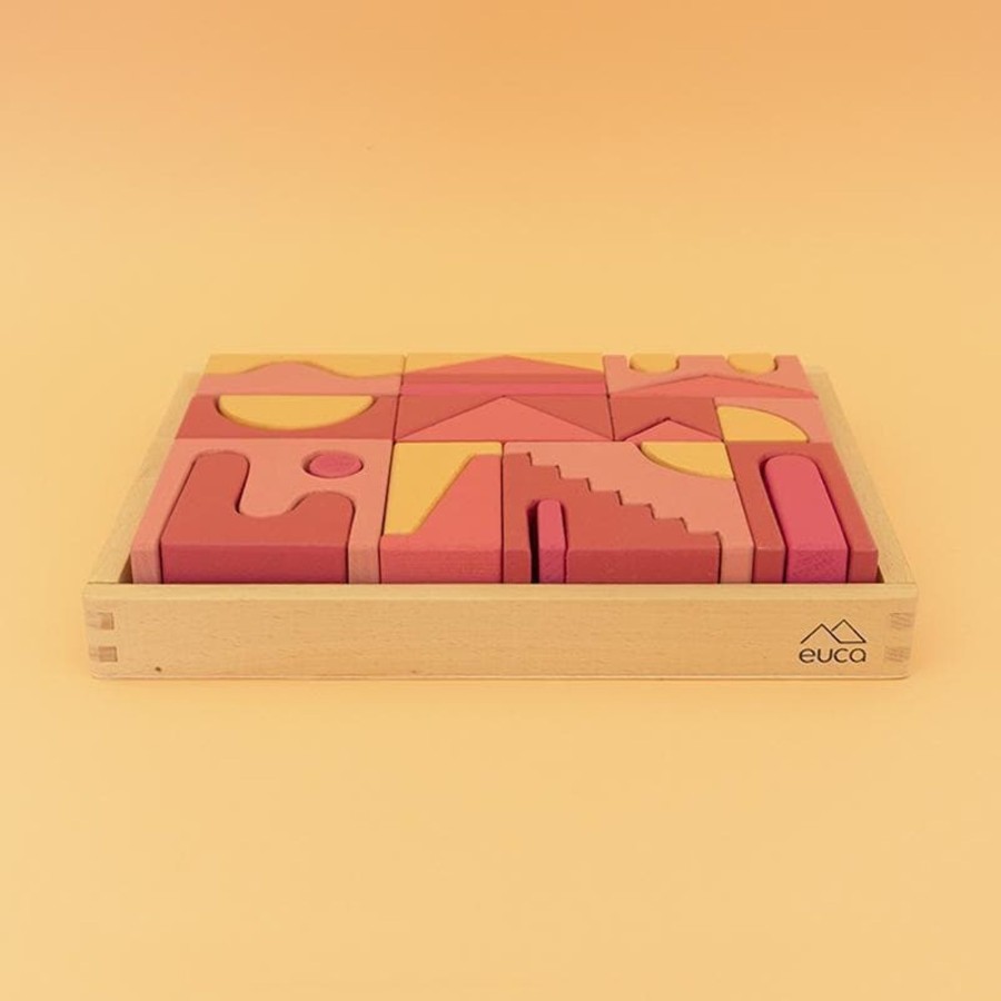 Kids Toys Euca Wooden Puzzles | Abstract Desert Puzzle